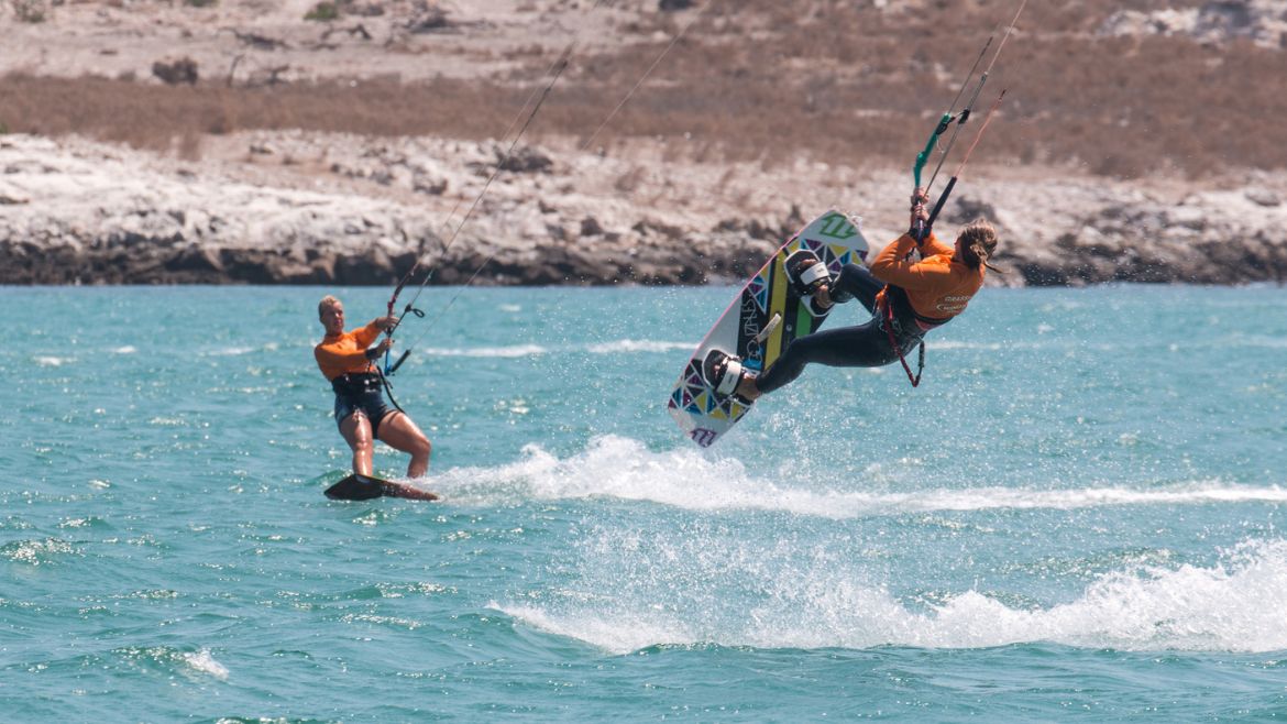 Langebaan: Ideales Winter Kitesurfrevier