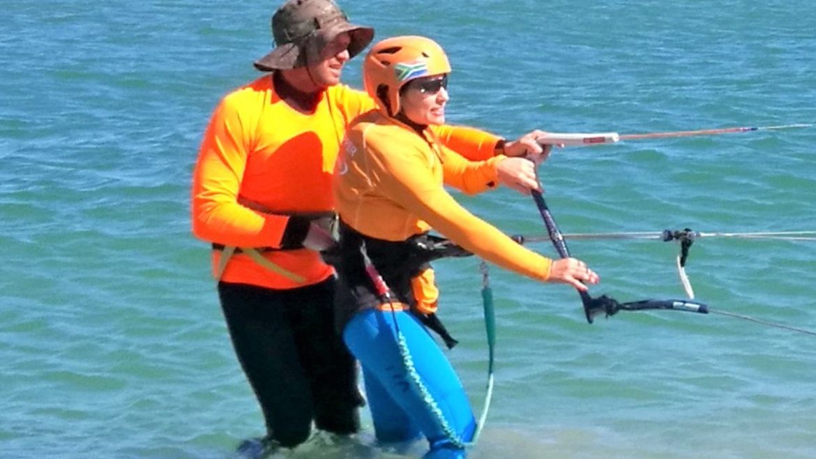Langebaan: Langebaan ist eines der besten Anfängerreviere für Kiter Langebaan: Langebaan ist eines der besten Anfängerreviere für Kiter