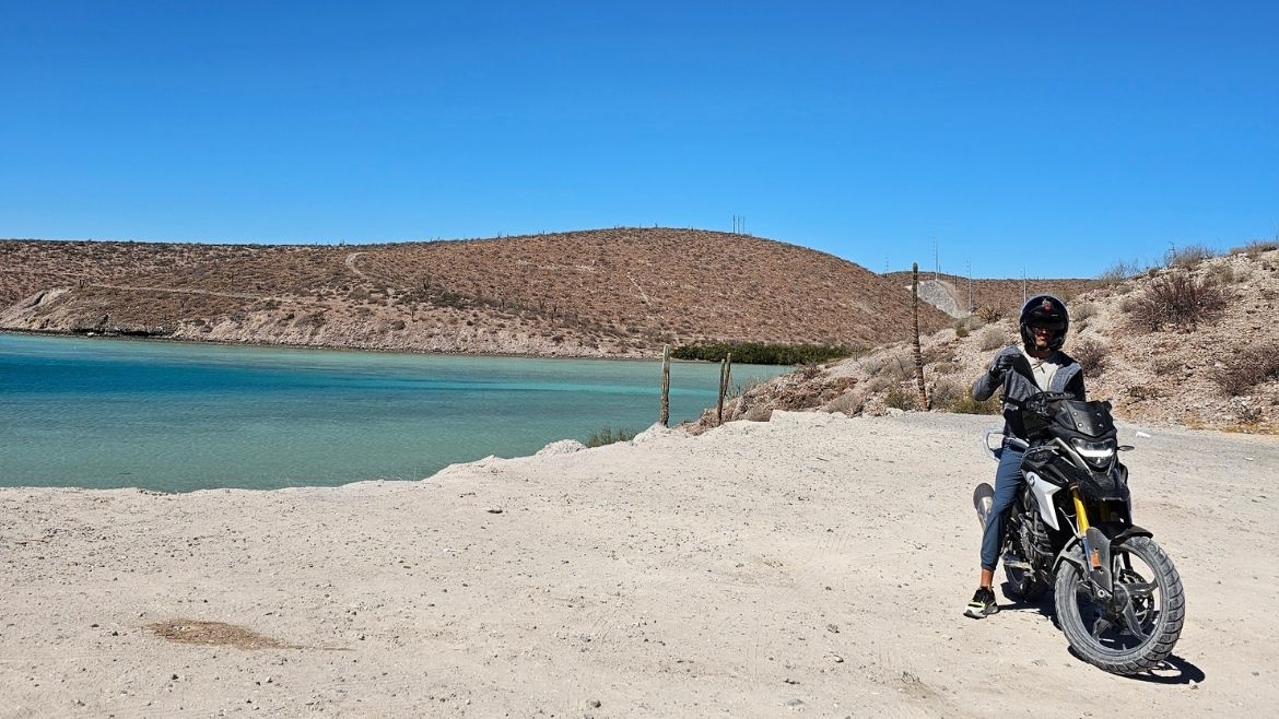 La Ventana: Das Surf Camp bietet einen Motorradverleih an