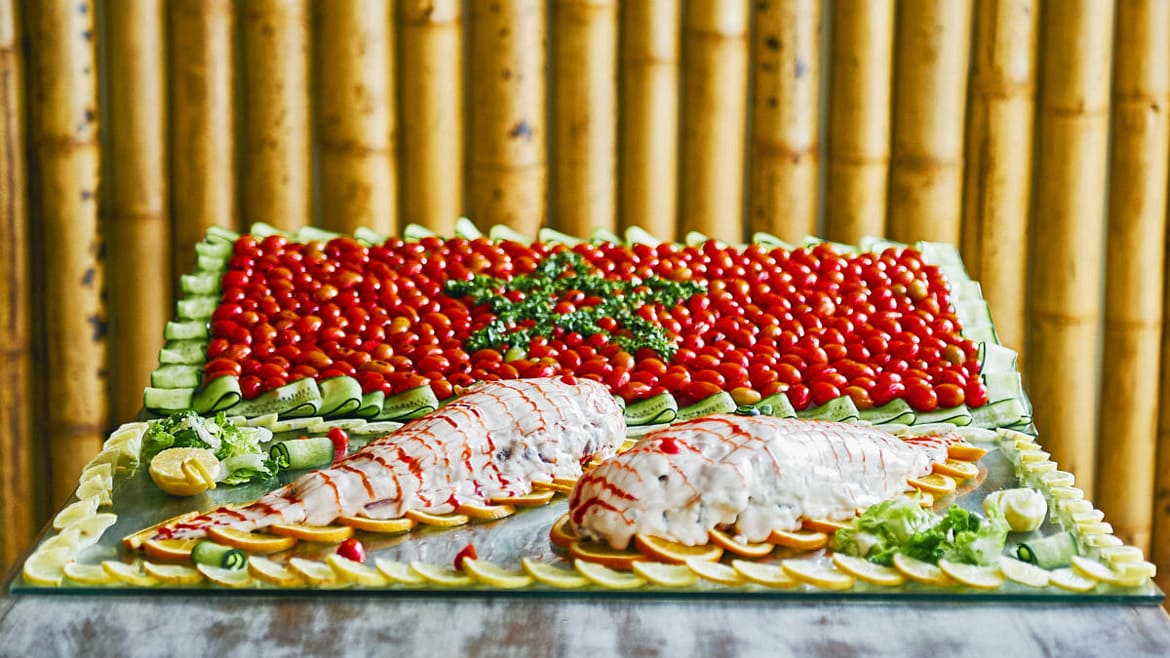 Dakhla: Neben Fisch bietet das Surfhotel auch vegetarische Speisen an