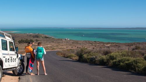 Langebaan: Mit der mobilen Station zur Sharks Bay