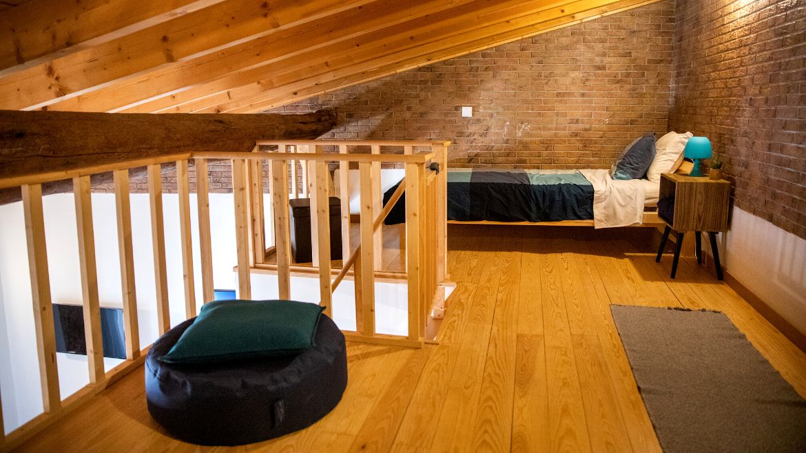 Algarve: Die obere Etage im Familienzimmer