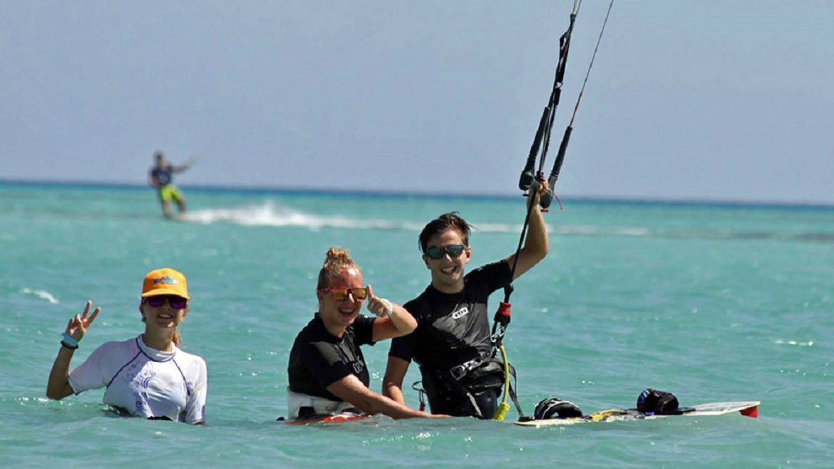 Hamata: optimale Schulungsbedingungen während der Intensivwochen Hamata: optimale Schulungsbedingungen während der Intensivwochen
