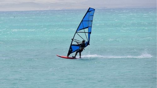 Windsurfen: Windsurfen auf Boa Vista Windsurfen: Windsurfen auf Boa Vista