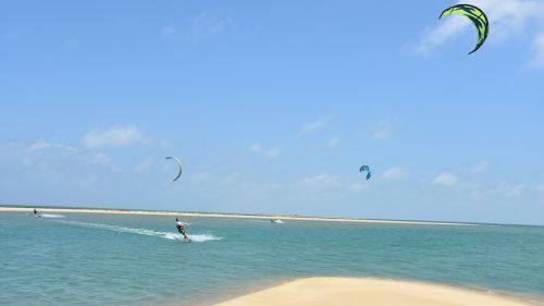 Kappalady: Die Station organisiert verschiedene Kite Safaris.