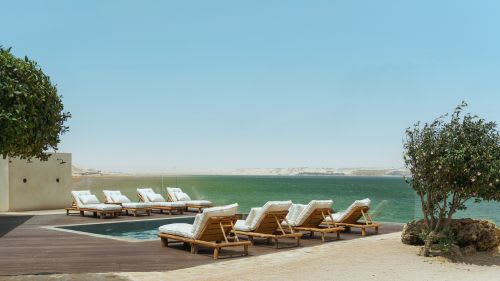 Dakhla: Poolbereich Dakhla: Poolbereich