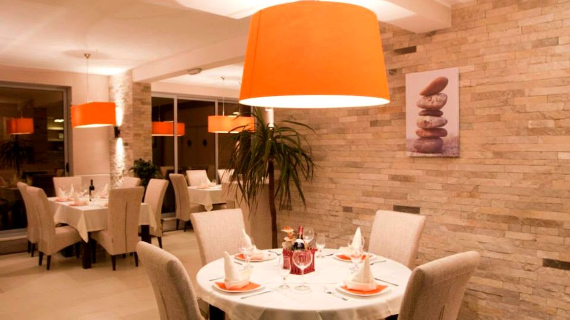 Ulcinj: Restaurant des Komforthotel Ulcinj: Restaurant des Komforthotel