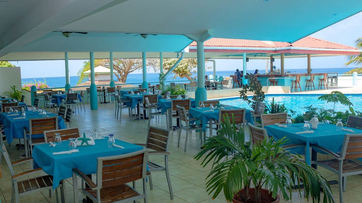 Tobago: Restaurantbereich Tobago: Restaurantbereich