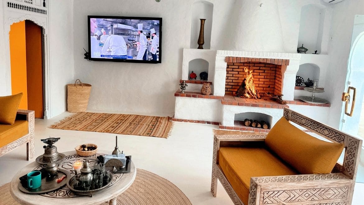 Djerba-Zarzis: Rezetion des Charmehotels