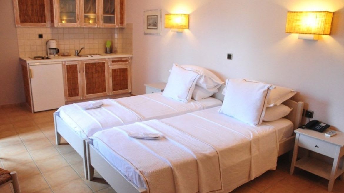 Naxos: Standard Appartement mit Garten- oder Poolblick