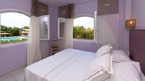 Naxos: Appartements im Obergeschoss mit tollem Ausblick