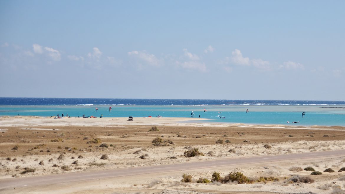 El Naaba: Schulung direkt in der nahegelegenen Lagune