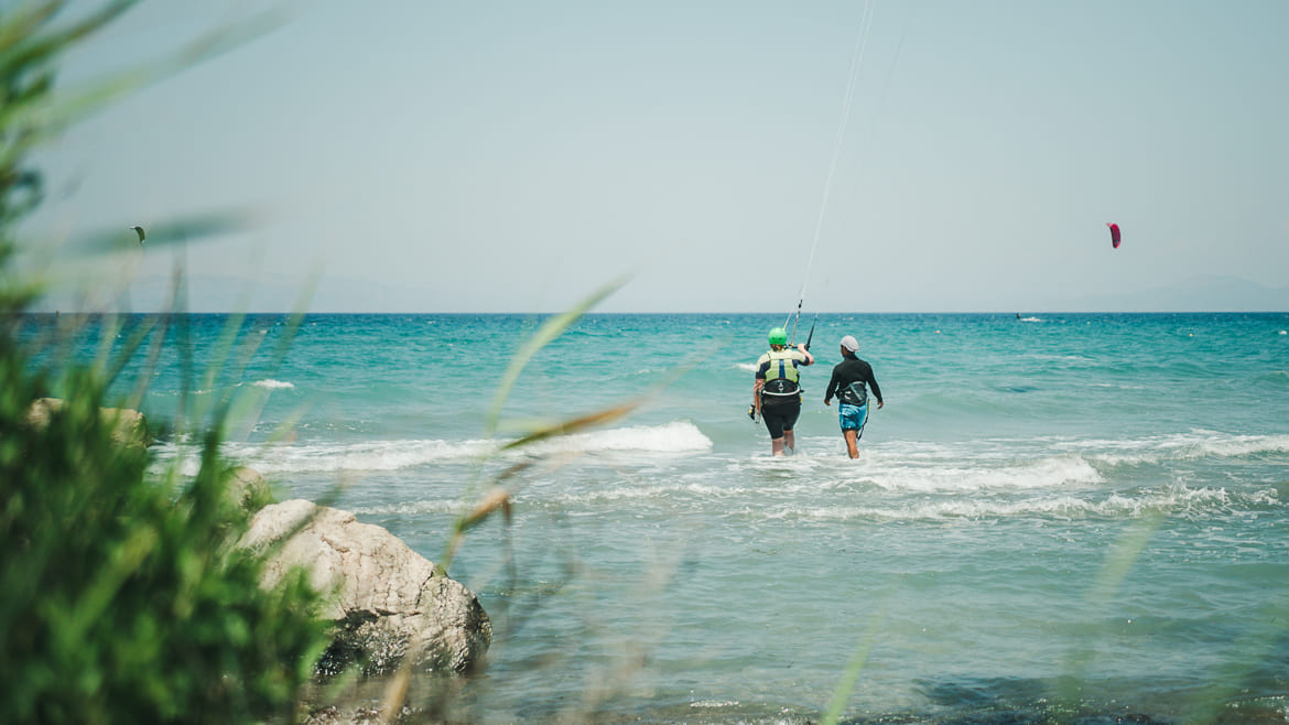 Fanes: Kitesurfschulung Fanes: Kitesurfschulung
