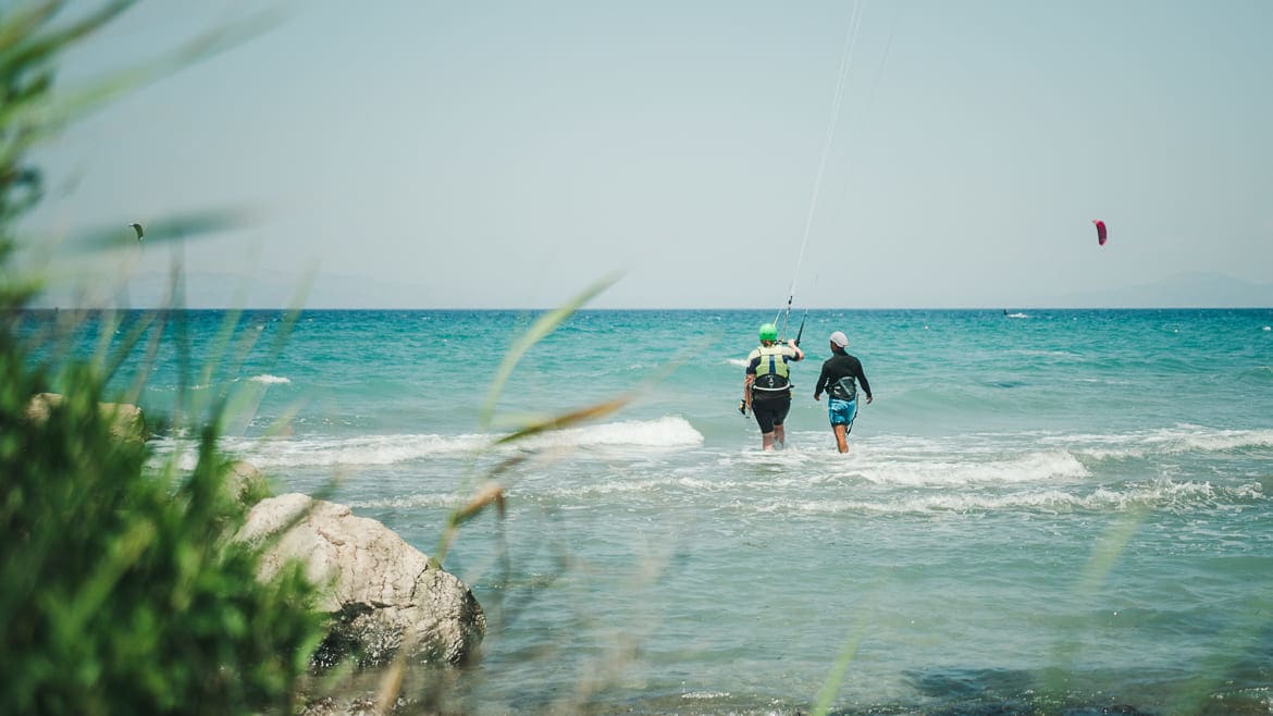 Fanes: Kitesurfschulung Fanes: Kitesurfschulung