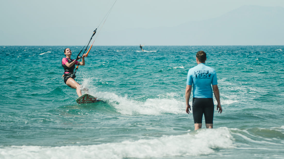 Fanes: Kitesurfschulung Fanes: Kitesurfschulung