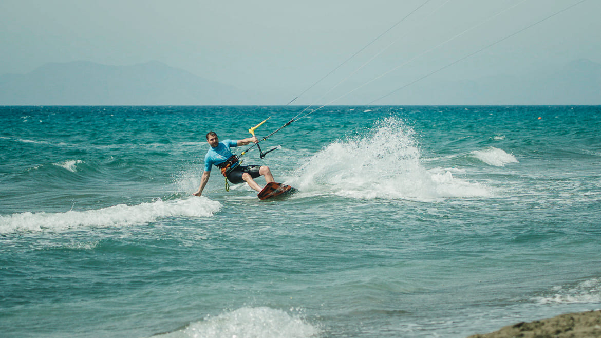 Fanes: Kitesurfschulung Fanes: Kitesurfschulung