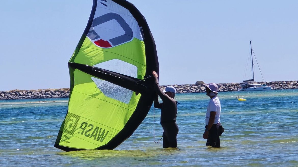 Algarve: Schulungsbild in Alvor