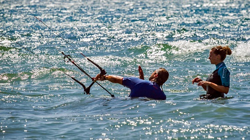 Ulcinj: Kitesurfschulung für Erwachsene Ulcinj: Kitesurfschulung für Erwachsene