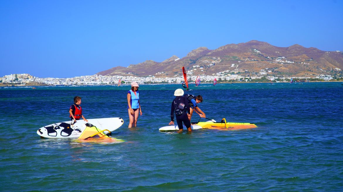 Naxos: Extra Schulungsbereich