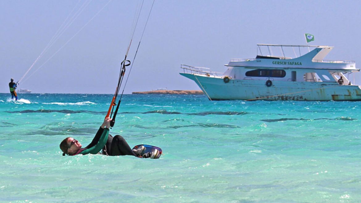 Soma Bay: Schulungsbereich in der Soma Bay Soma Bay: Schulungsbereich in der Soma Bay