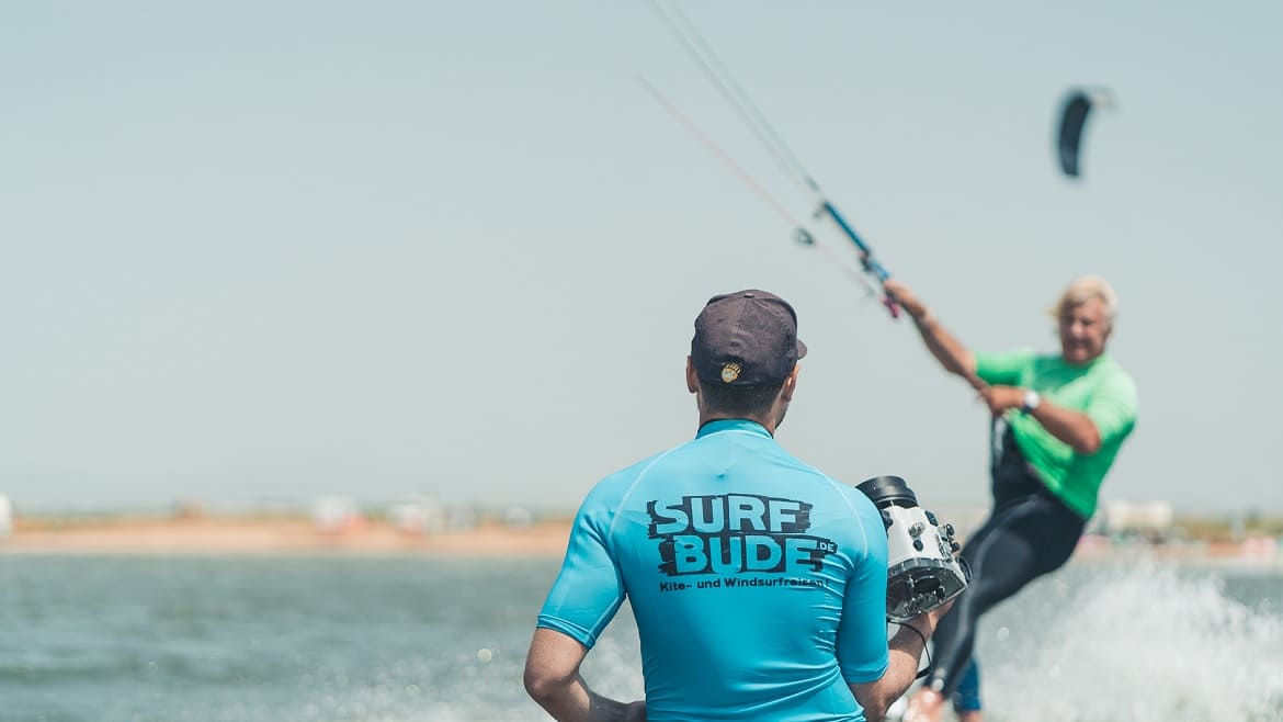 Marsala: Schulungsbild der Kite- und Windsurf Station Marsala: Schulungsbild der Kite- und Windsurf Station