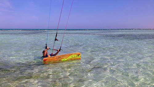 Djerba-Zarzis: Schulungsbild von der Kitesurf Station