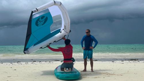 Sansibar: Wingsurfschulung Sansibar: Wingsurfschulung