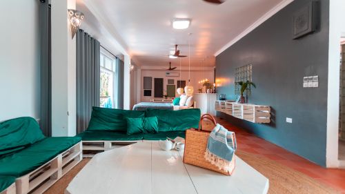 Sansibar: Wohnbereich Loft Sansibar: Wohnbereich Loft