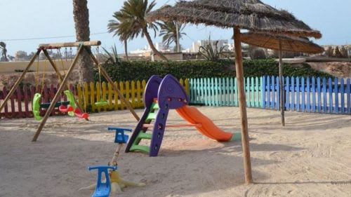 Zarzis: Spielplatz im Clubhotel Zarzis: Spielplatz im Clubhotel