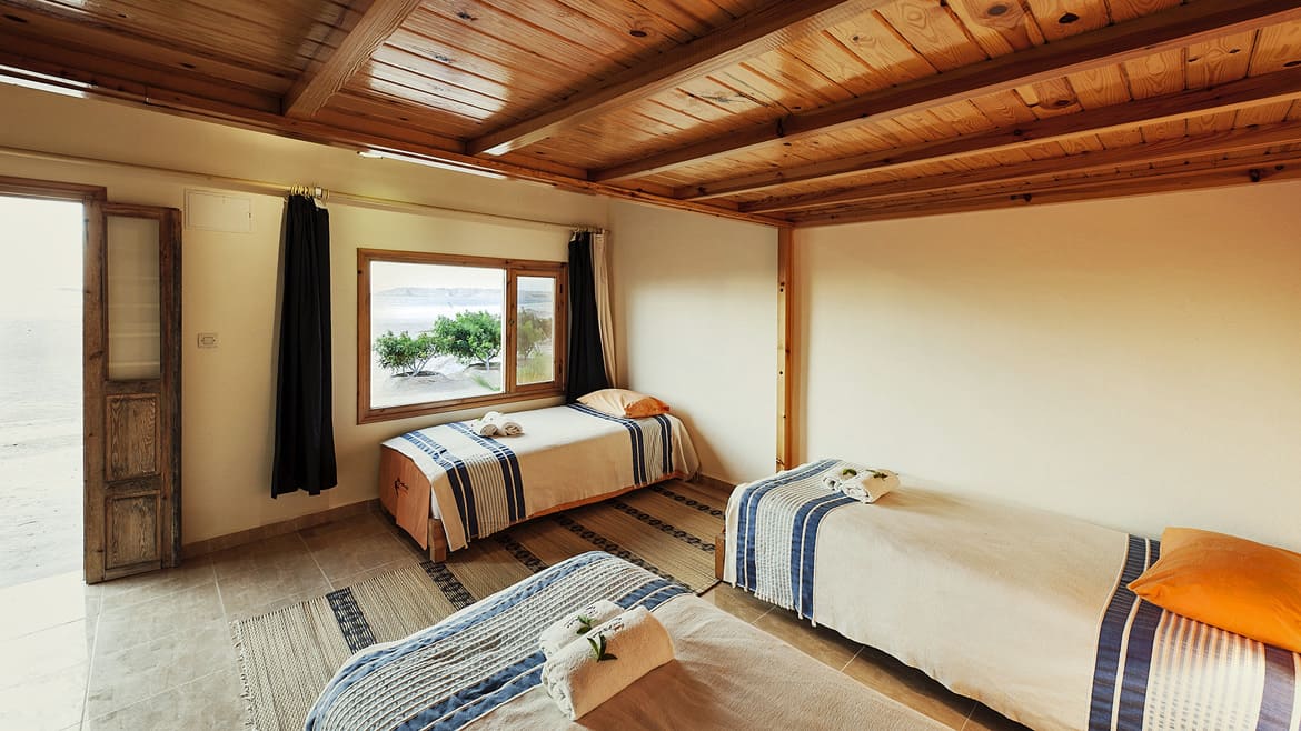 Dakhla: Standard Bungalow im Surfhotel