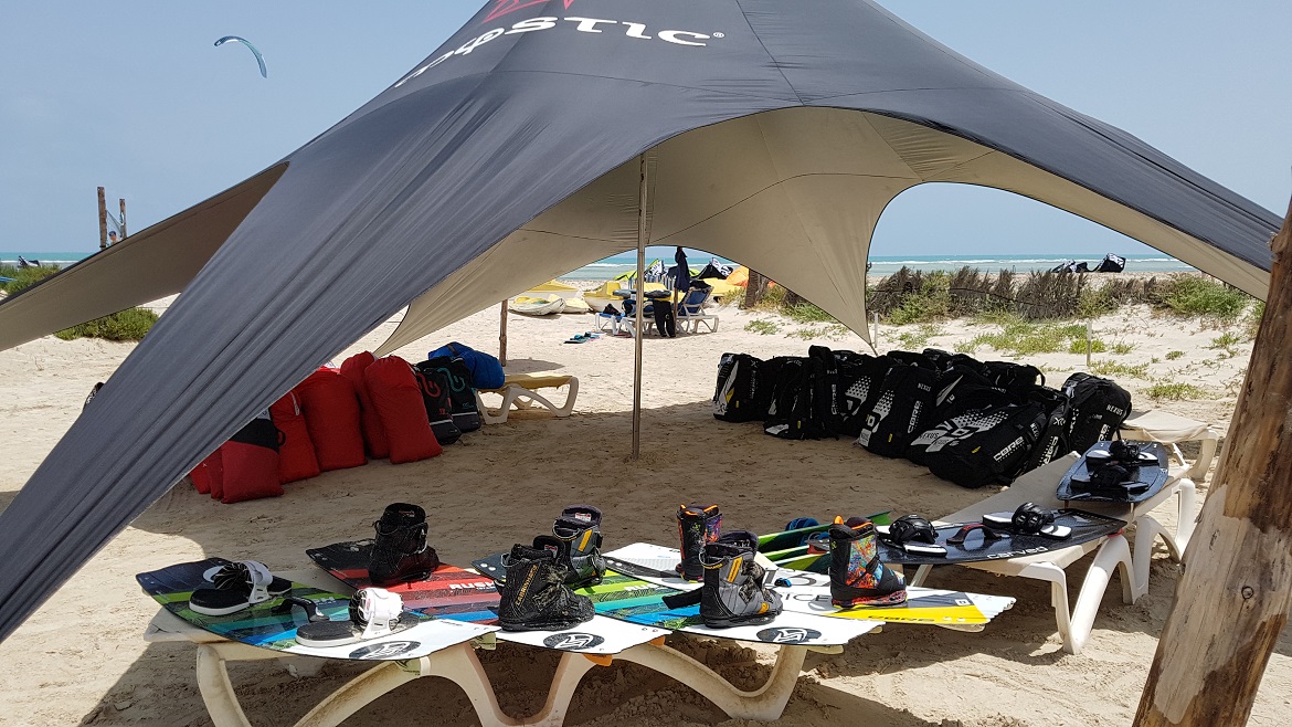Djerba-Zarzis: Startklar für das Kite Camp Djerba-Zarzis: Startklar für das Kite Camp