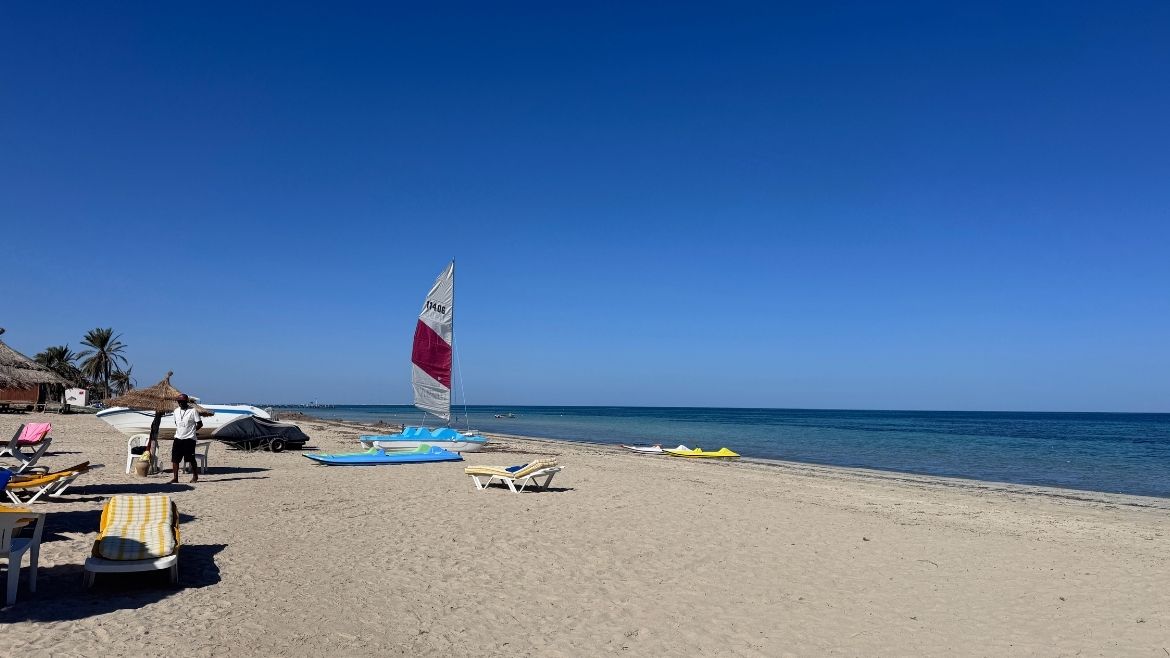 Zarzis: Strand des Komforthotels II