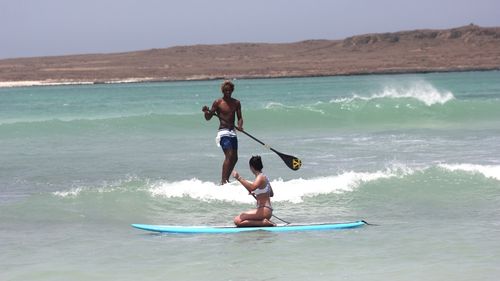 Kapverden: SUP-Tour auf Boa Vista Kapverden: SUP-Tour auf Boa Vista