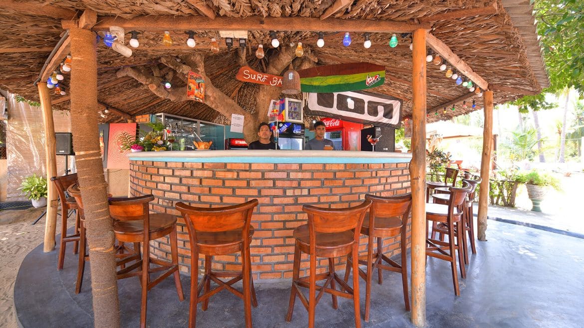 Kalpitiya: Surfbar an der Kite- und Wing/Windsurf Station Kalpitiya: Surfbar an der Kite- und Wing/Windsurf Station