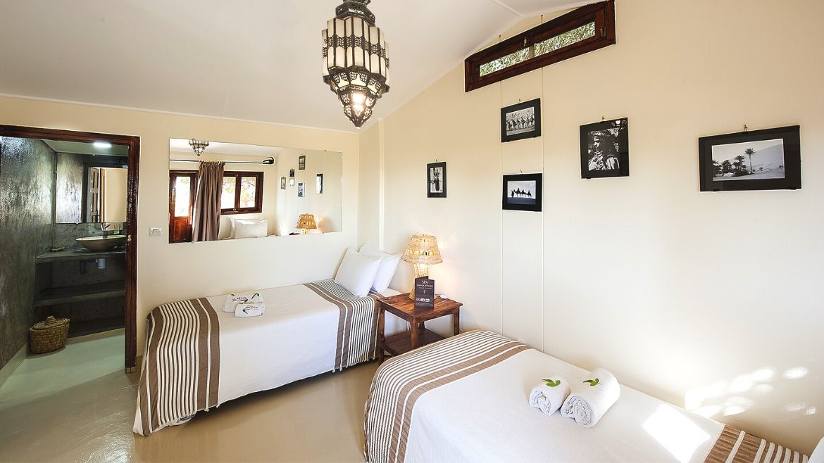 Dakhla: Comfort Bungalow im Surfhotel Dakhla