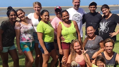 Ilha do Guajiru: Unser Team vor Ort