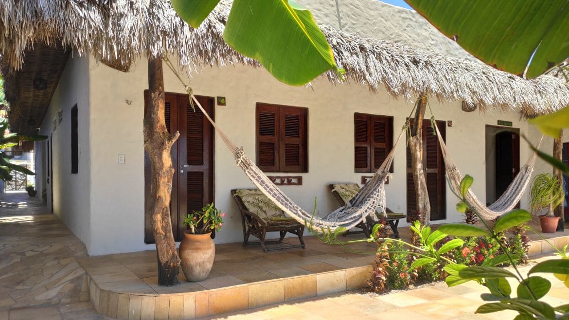 Ilha do Guajiru: Zimmer mit eigener Terrasse Ilha do Guajiru: Zimmer mit eigener Terrasse