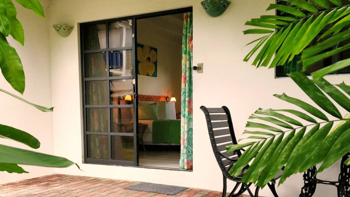 Tobago: Die Studios verfügen über eine Terrasse