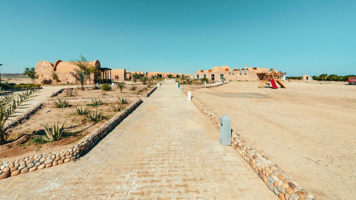 Hamata: Tolle Anlage des Kite Hotels