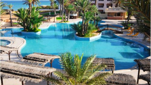Zarzis: Großzügige Poollandschaft Zarzis: Großzügige Poollandschaft
