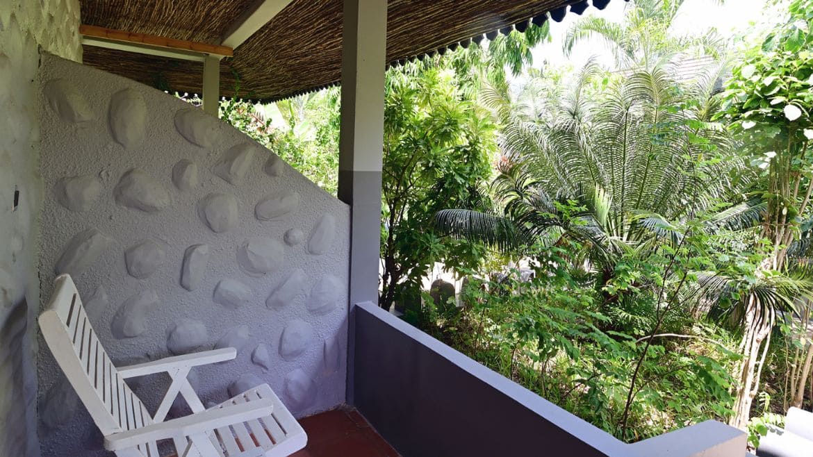 Sansibar: Toller Blick in den Garten des Surfhotels Sansibar: Toller Blick in den Garten des Surfhotels