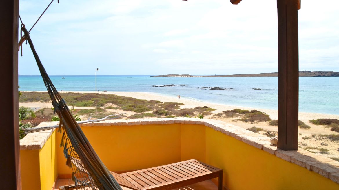 Boa Vista: Meerblick vom Superiorzimmer aus Boa Vista: Meerblick vom Superiorzimmer aus