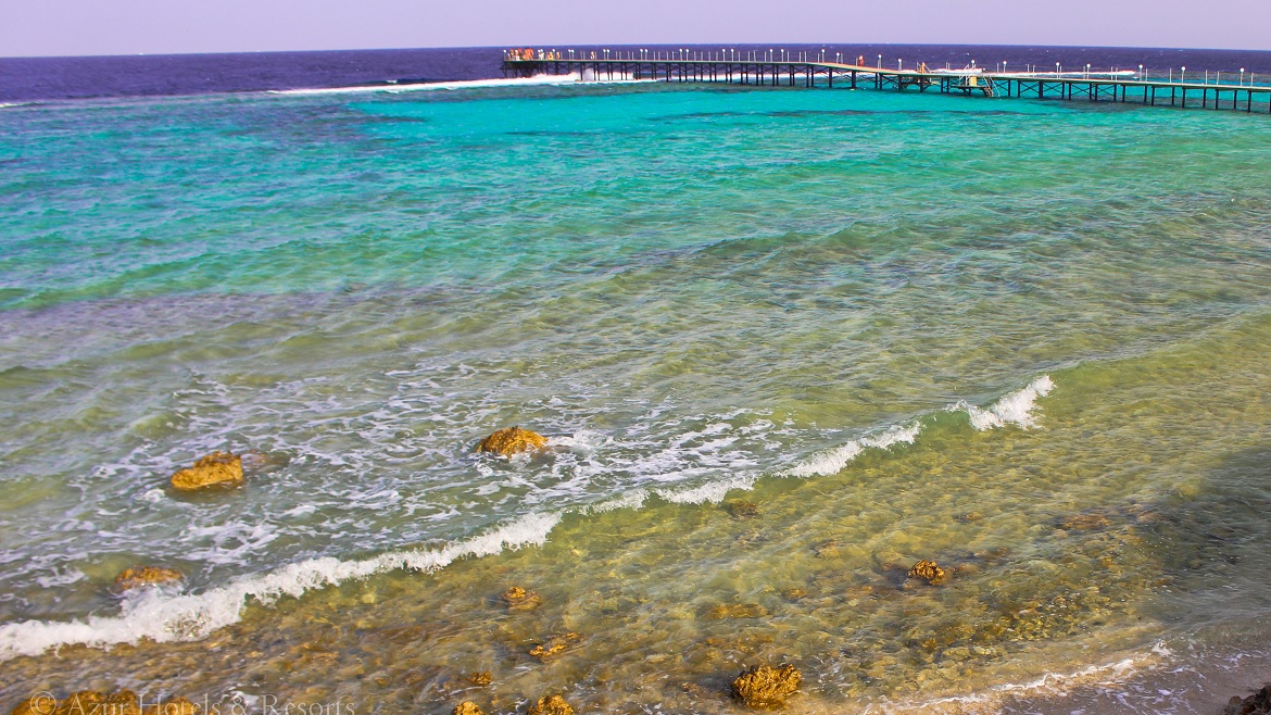 Hamata: Türkisblaues Wasser am Komforthotel Hamata: Türkisblaues Wasser am Komforthotel