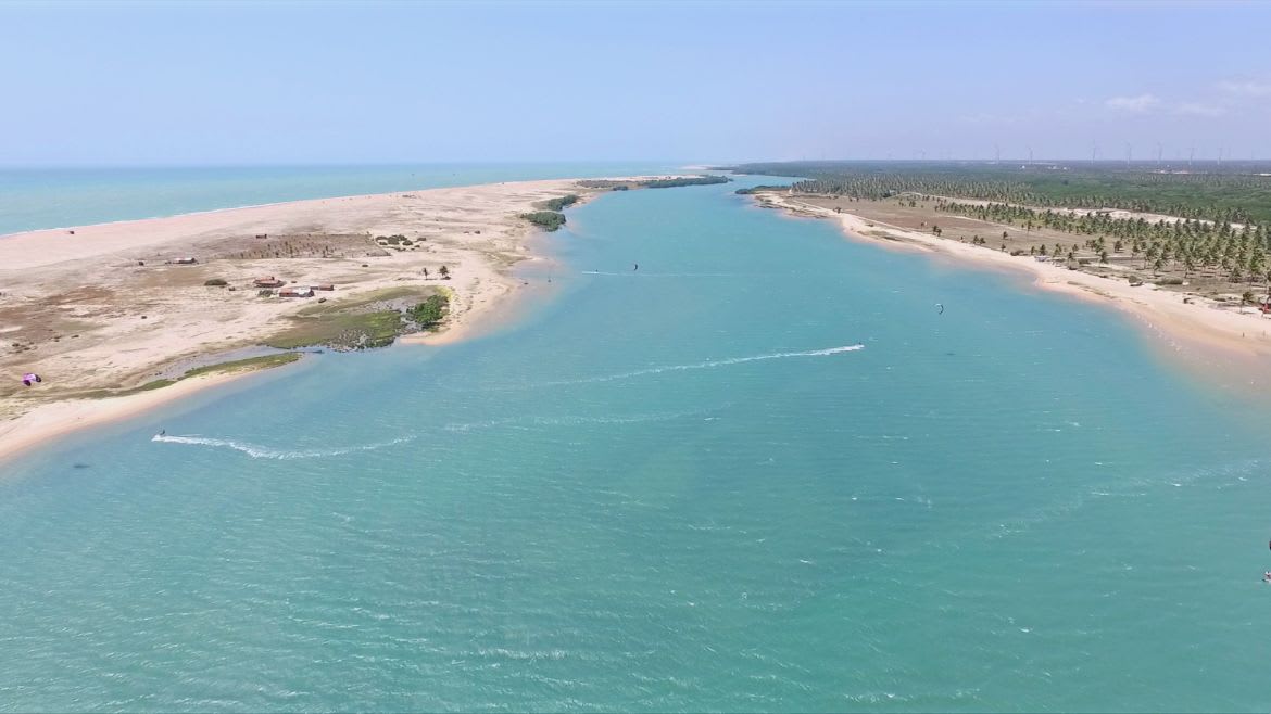 Ilha do Guajiru: Übersicht der Ilha do Guajiru