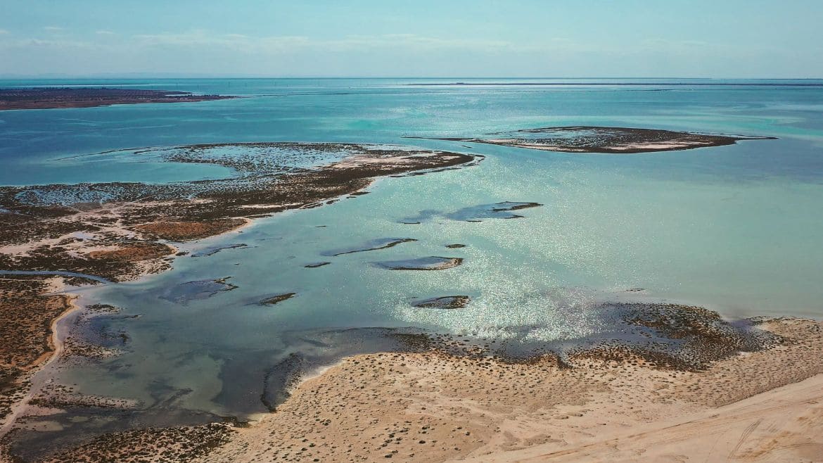 Zarzis: Übersicht der Lagune Zarzis: Übersicht der Lagune