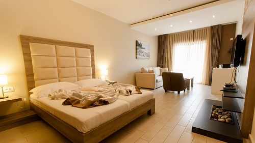 Ulcinj: Übersicht des Appartement des Komforthotels Ulcinj: Übersicht des Appartement des Komforthotels