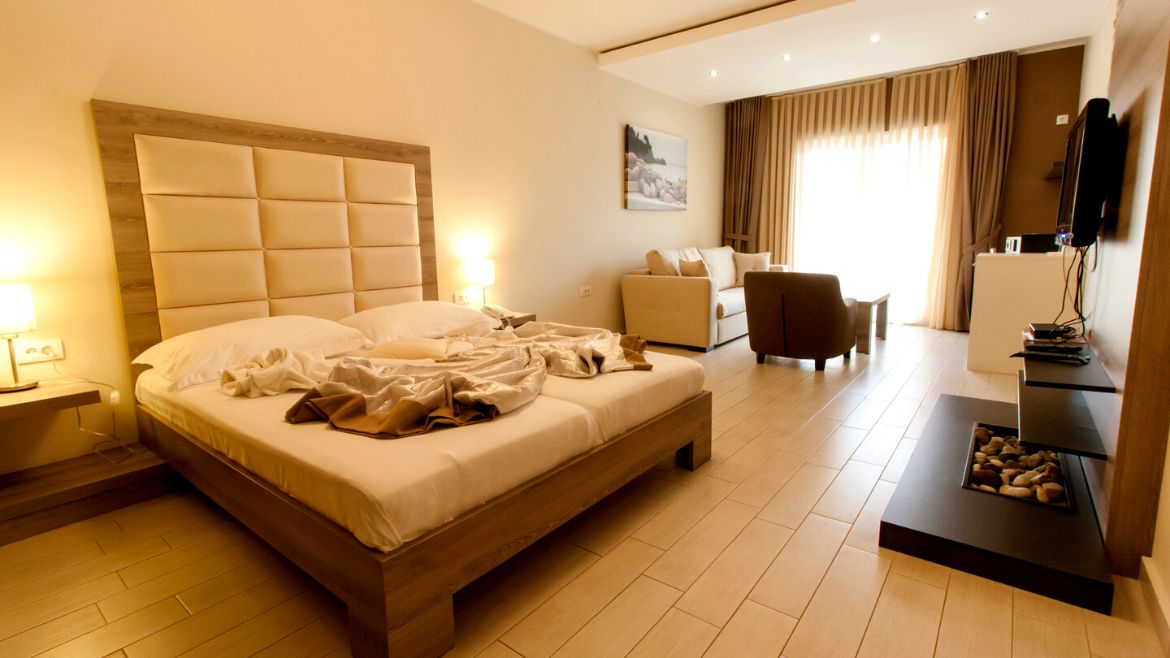 Ulcinj: Übersicht des Apartement im Komforthotel Ulcinj: Übersicht des Apartement im Komforthotel