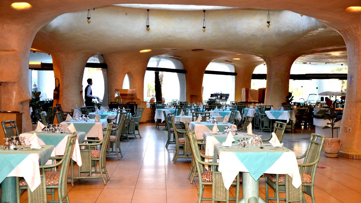 Djerba-Zarzis: Buffetrestaurant im Komforthotel Djerba-Zarzis: Buffetrestaurant im Komforthotel