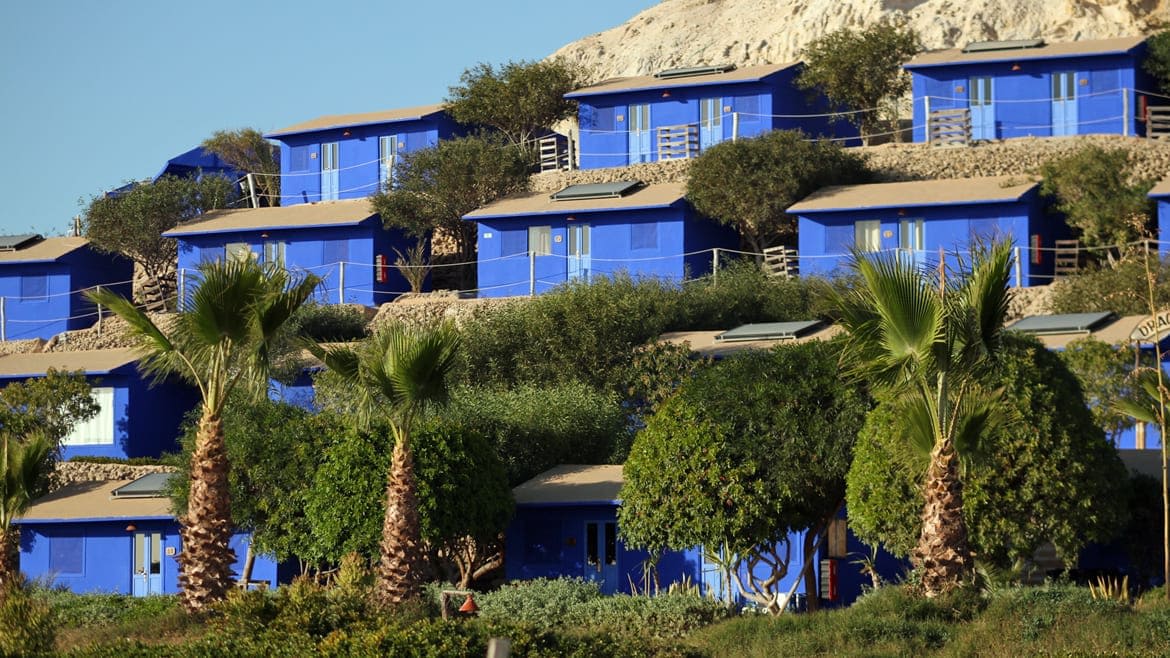 Dakhla: Übersicht des Surfhotels Dakhla: Übersicht des Surfhotels