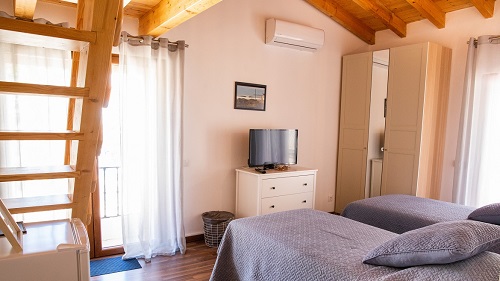 Algarve: Übersicht des Dreibettzimmer
